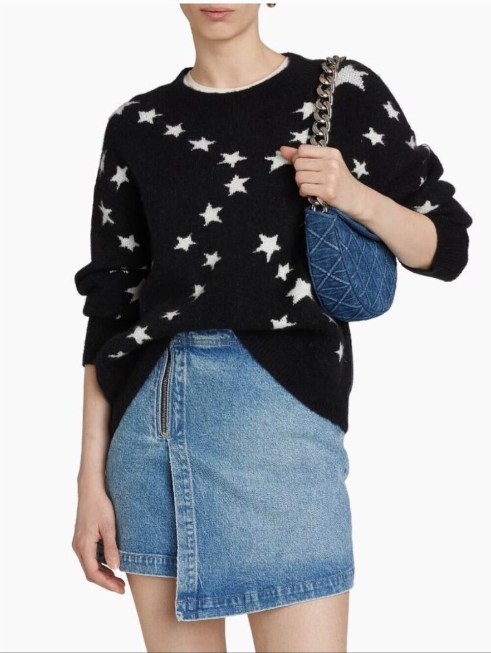 NWOT Rails Kana Star Black Sweater
